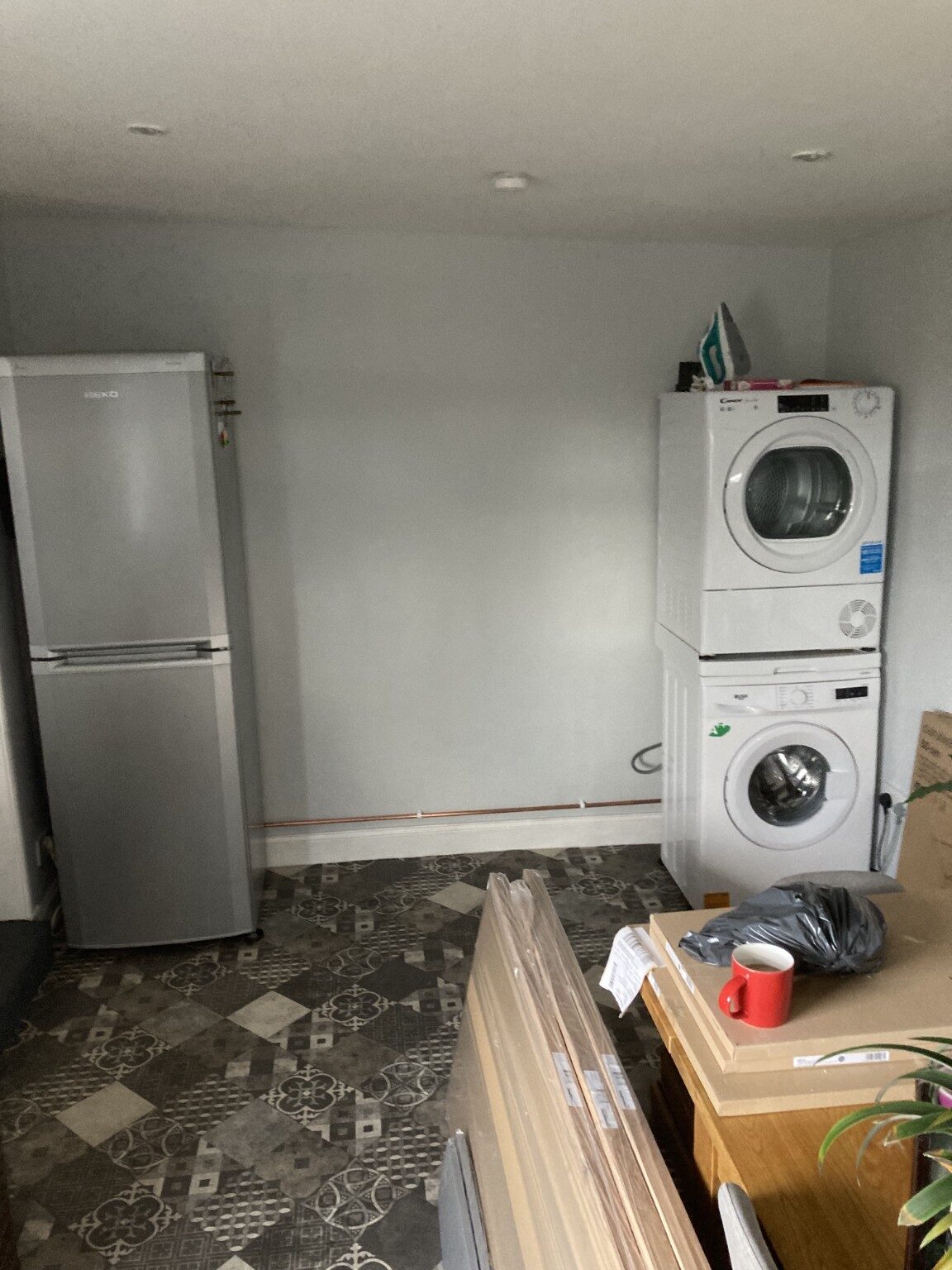 Utility space before