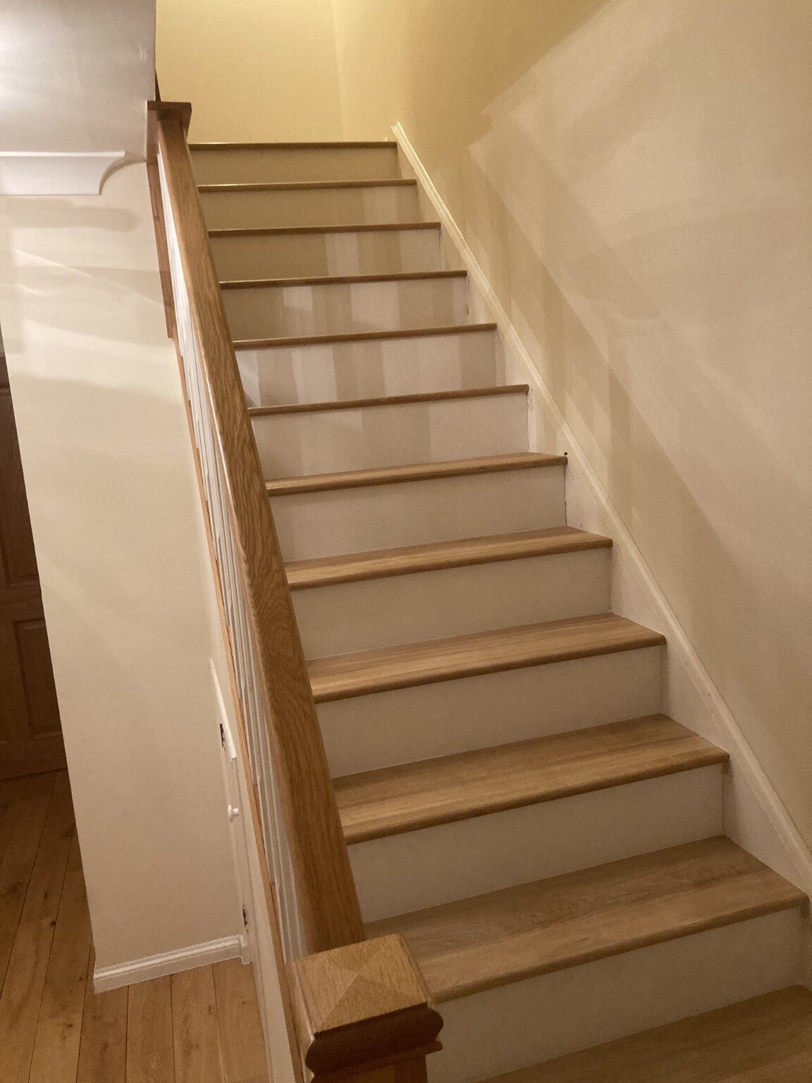 Oak staircase renovation
